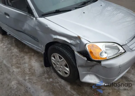 2003 Honda Civic Dx z USA, uszkodzony, nr VIN 2HGES16153H507502